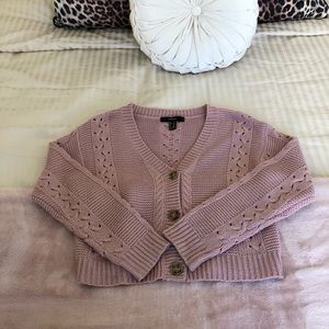 Forever 21 mauve sweater